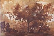 Claude Lorrain Landscape with Mythological Figures (mk17) oil painting picture wholesale